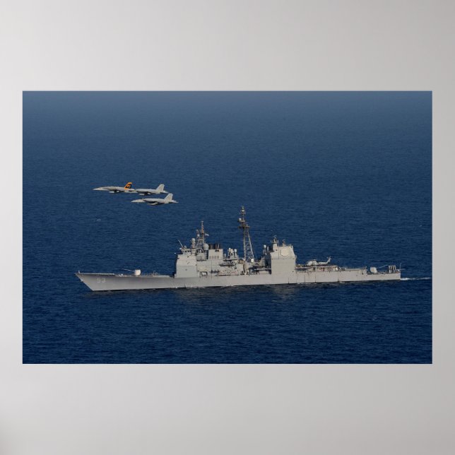 USS Mobile Bay (CG 53) Poster (Framsidan)