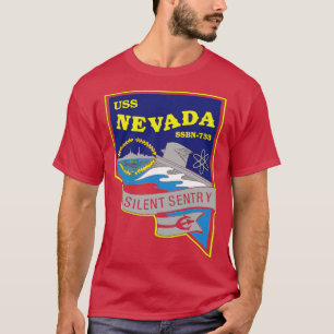 USS Nevada SSBN 733 United Stater Navy T Shirt