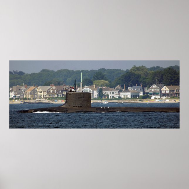 USS New Hampshire (SSN 778) Poster (Framsidan)