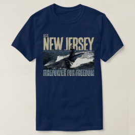USS NEW JERSEY T SHIRT