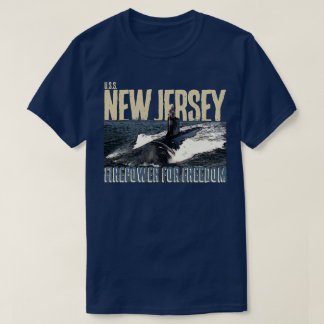 USS NEW JERSEY T SHIRT