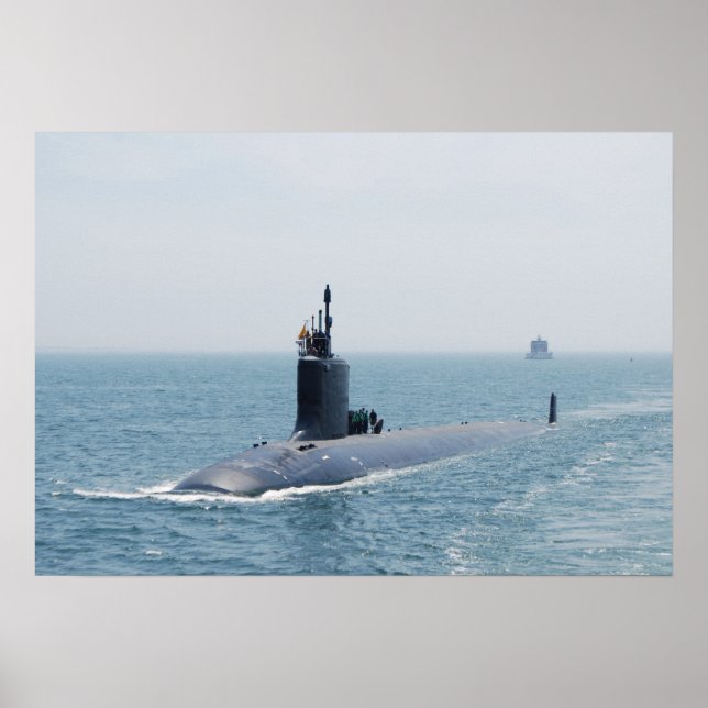 USS New Mexico (SSN 779) Poster (Framsidan)