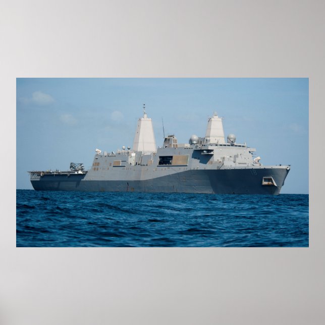 USS New Orleans (LPD 18) Poster (Framsidan)