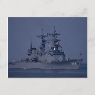 USS Nicholson’, förstörare i spruansklassen Vykort