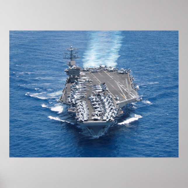 USS Nimitz (CVN 68) Poster (Framsidan)