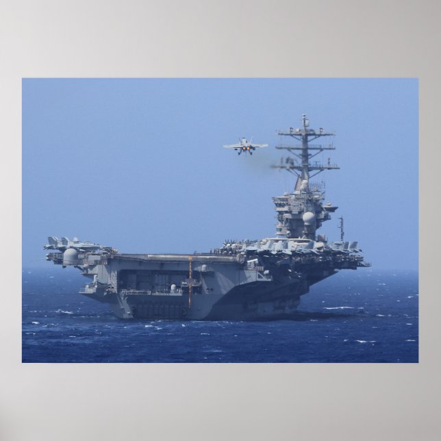 USS Nimitz (CVN 68) Poster (Framsidan)