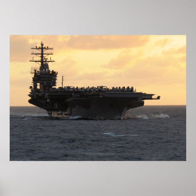 USS Nimitz (CVN 68) Poster (Framsidan)