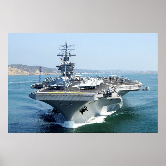 USS Nimitz (CVN 68) Poster (Framsidan)