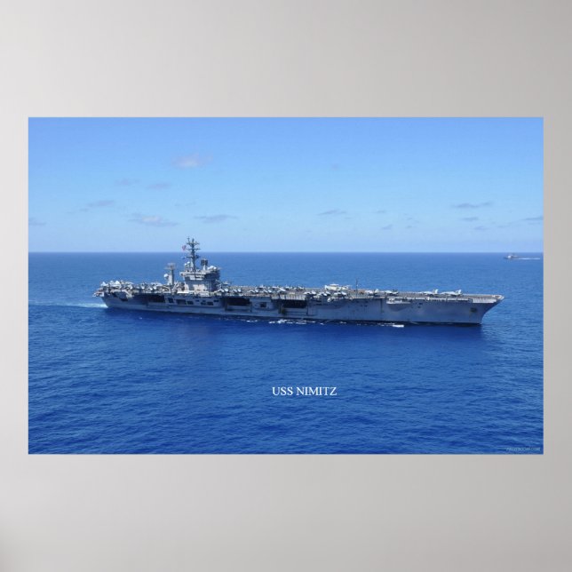 USS Nimitz Poster (Framsidan)