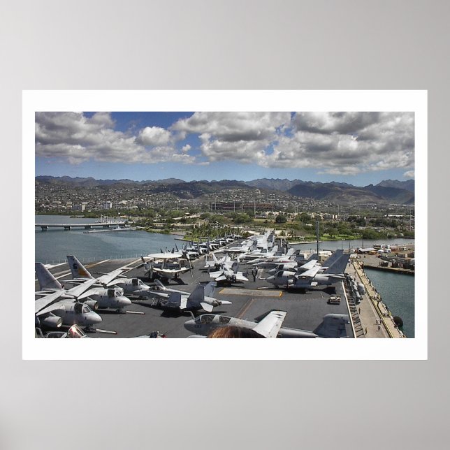 USS Nimitz Poster (Framsidan)