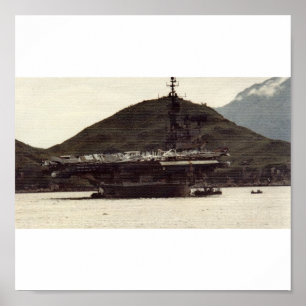 USS-nöjesgata CV41 Poster