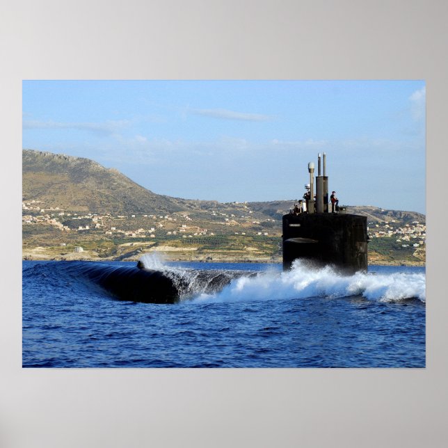 USS Norfolk (SSN 714) Poster (Framsidan)