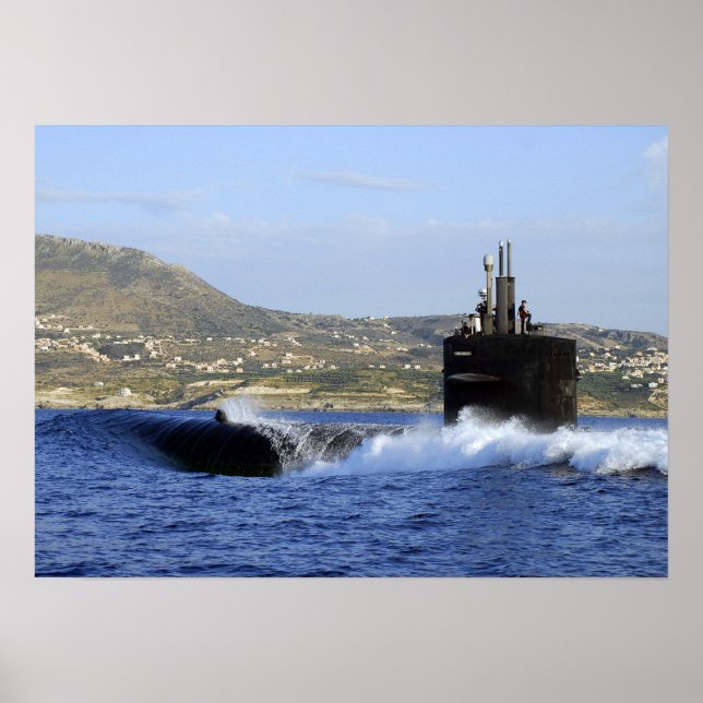 USS Norfolk (SSN 714) Poster (Framsidan)