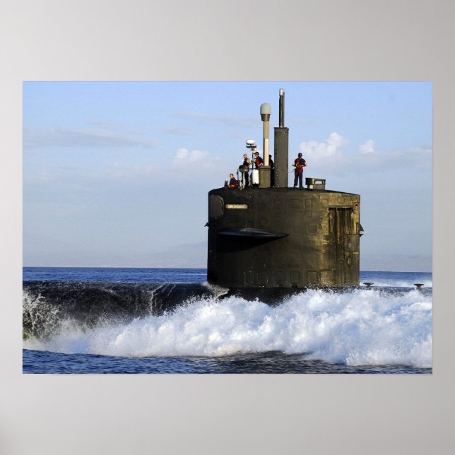 USS Norfolk (SSN 714) Poster (Framsidan)