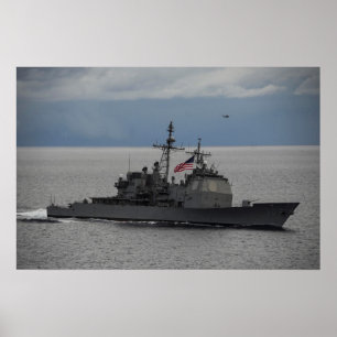 USS Normandie (CG 60) Poster
