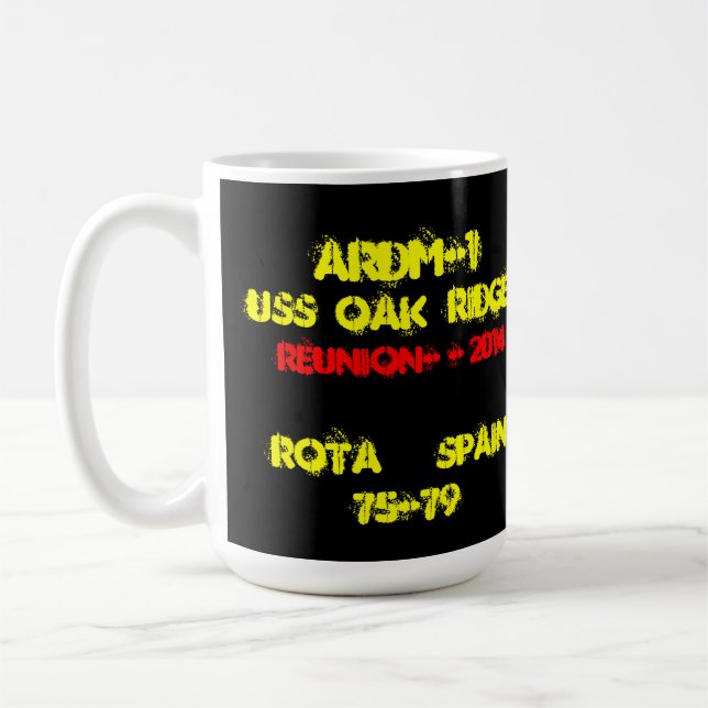 USS Oak Ridge ARDM-1MUGG Kaffemugg (Vänster)