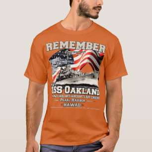 USS Oakland CL95 lätta kryssare, veteraner T Shirt