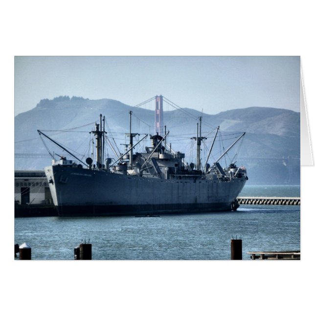 USS O'Brien Hälsningskort (Framsidan Horizontal)