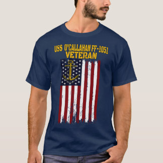 USS OCallahan FF1051 Frigate Veterans Day Far T Shirt