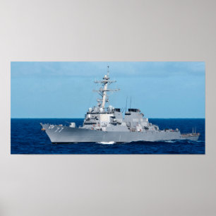 USS O'Kane (GD 77) Poster