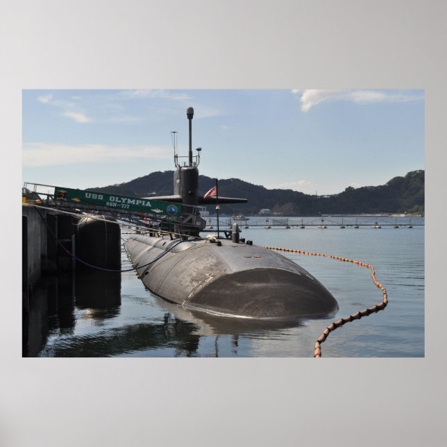 USS Olympia (SSN 717) Poster (Framsidan)