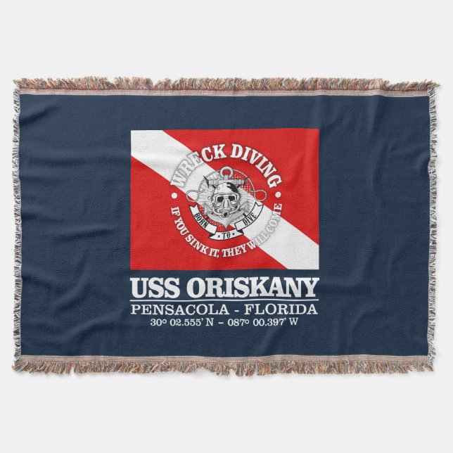 USS Oriskany (bästa vrak) Filt (Framsidan)