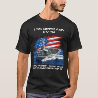 USS Oriskany CV 34 Aircraft Veteran USA Fl T Shirt