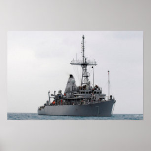 USS-patriot (MCM 7) Poster