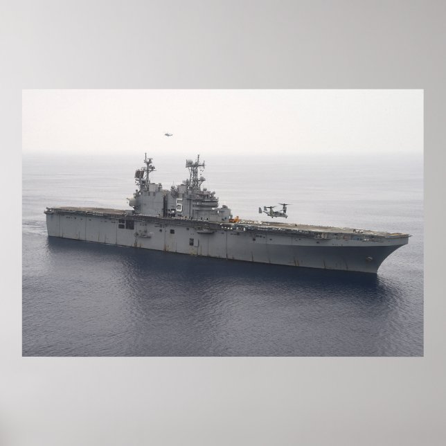 USS Peleliu (LHA 5) Poster (Framsidan)