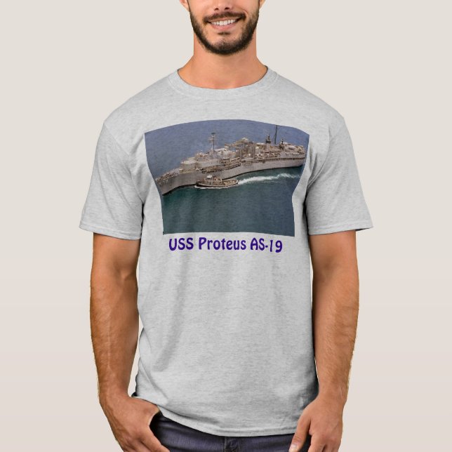 USS-Proteus T Shirt (Framsida)