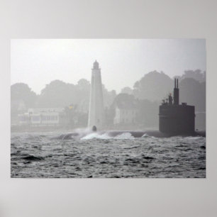 USS-provider (SSN 719) Poster
