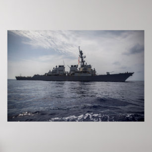 USS-ramage (DDG 61) Poster