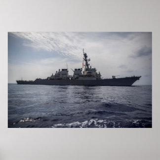 USS-ramage (DDG 61) Poster
