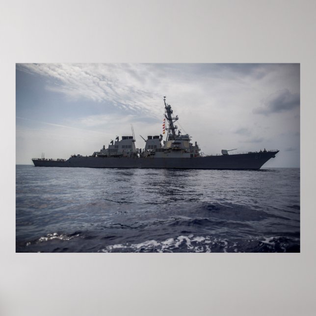 USS-ramage (DDG 61) Poster (Framsidan)