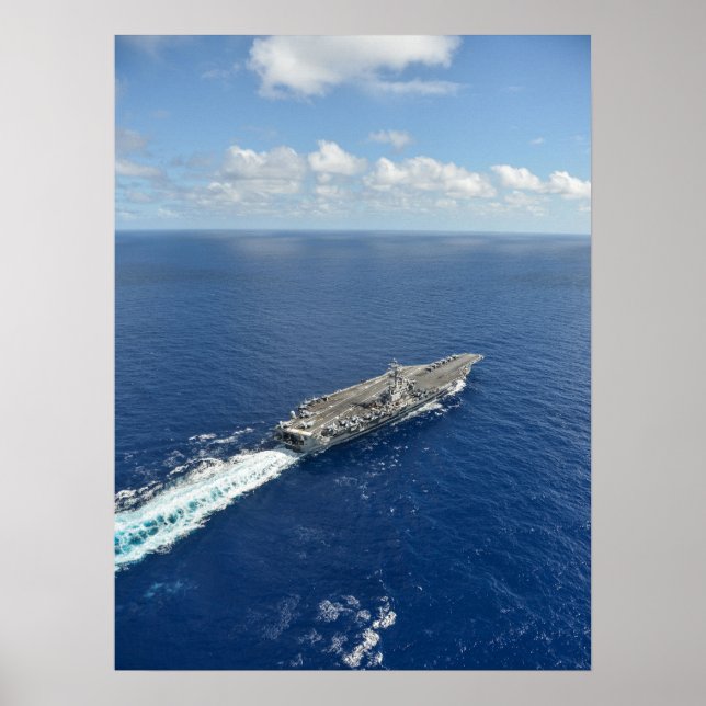 USS Ronald Reagan (CVN 76) Poster (Framsidan)