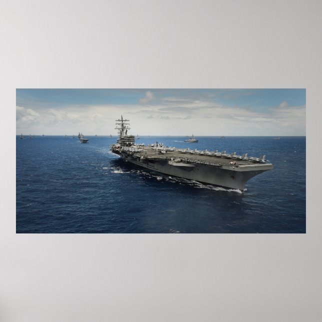 USS Ronald Reagan (CVN 76) Poster (Framsidan)