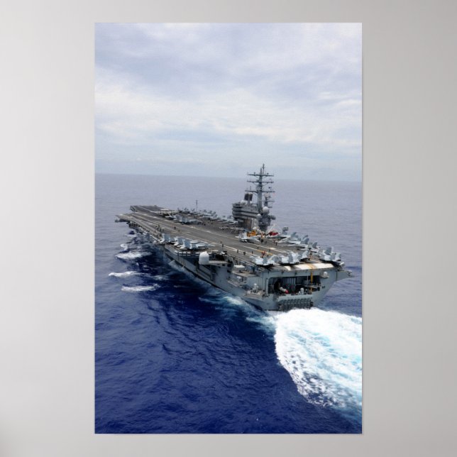USS Ronald Reagan (CVN 76) Poster (Framsidan)