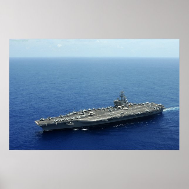 USS Ronald Regan Poster (Framsidan)