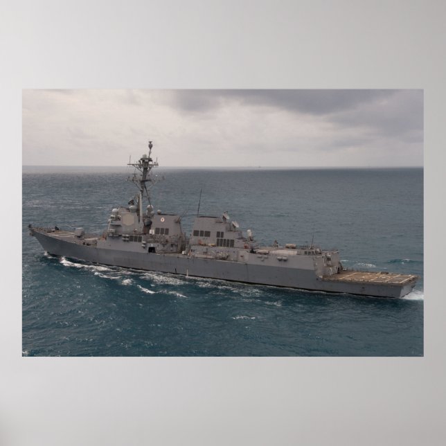 USS Sampson (DDG 102) Poster (Framsidan)