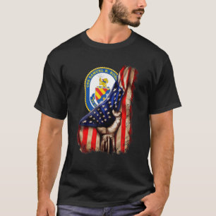 USS Samuel B. Roberts FFG-58 American Flagga T Shirt