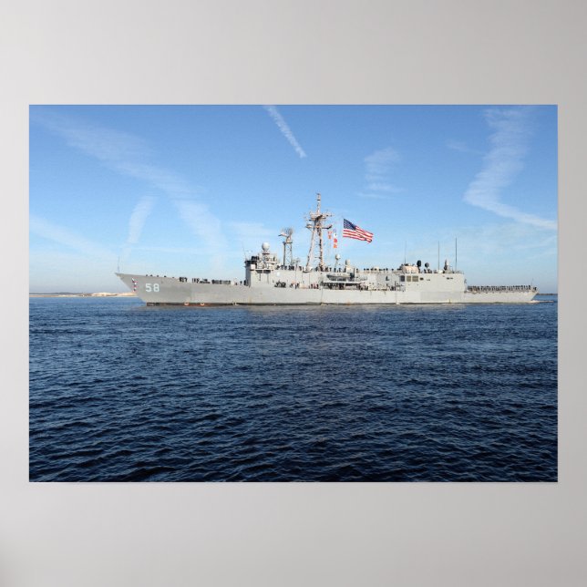 USS Samuel B. Roberts (FFG 58) Poster (Framsidan)