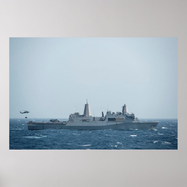 USS San Diego (LPD 22) Poster (Framsidan)