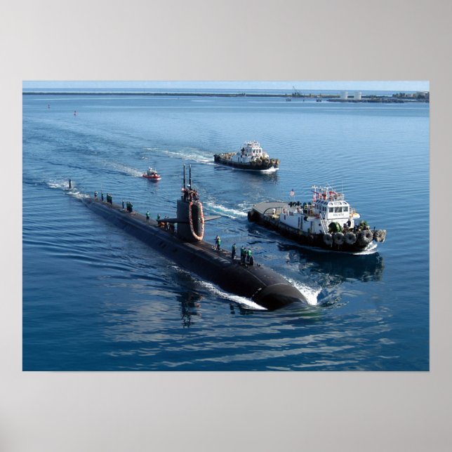 USS San Francisco (SSN 711) Poster (Framsidan)