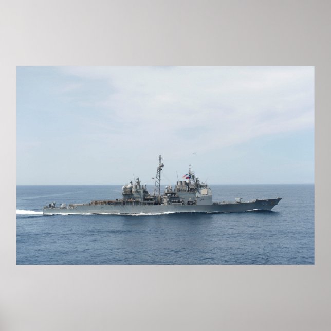 USS San Jacinto (CG 56) Poster (Framsidan)