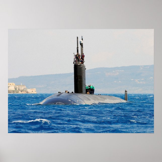 USS San Juan (SSN 751) Poster (Framsidan)