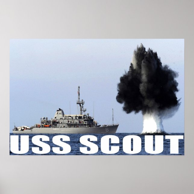 USS SCOUT POSTER (Framsidan)
