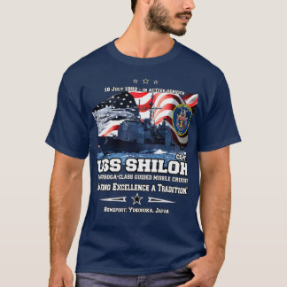 USS Shiloh CG67 CRUISER T Shirt