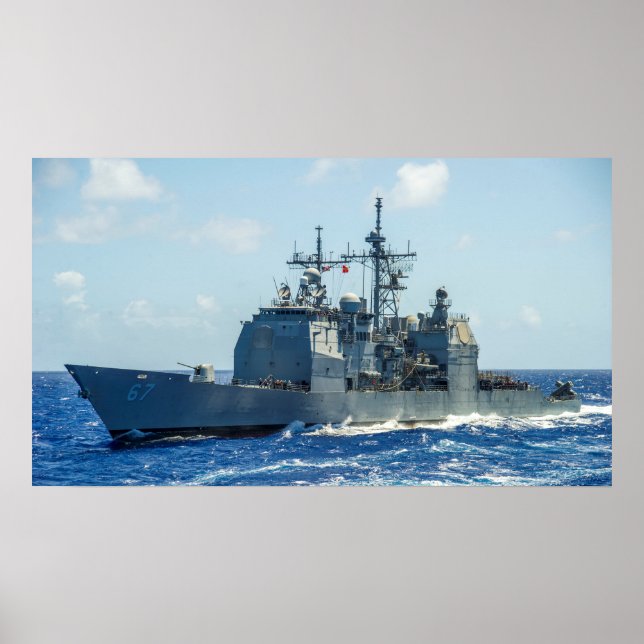 USS Shiloh (CG 67) Poster (Framsidan)