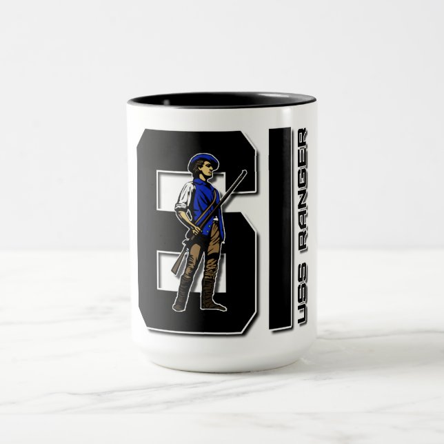 USS-SKOGSVAKTARE 61 Mugg (Center)