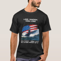 USS Snook SSN 592 American Flagga Submarine Vetera